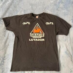 Gracie Barra black t-shirt men size L